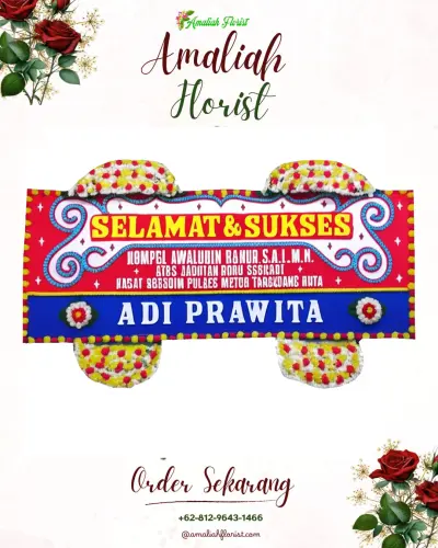 Karangan Bunga Ucapan Selamat dampit